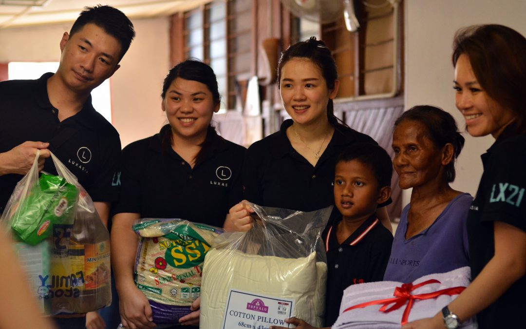 Luxasia Staff reached out to Orang Asli Community in Kg. Belihoi