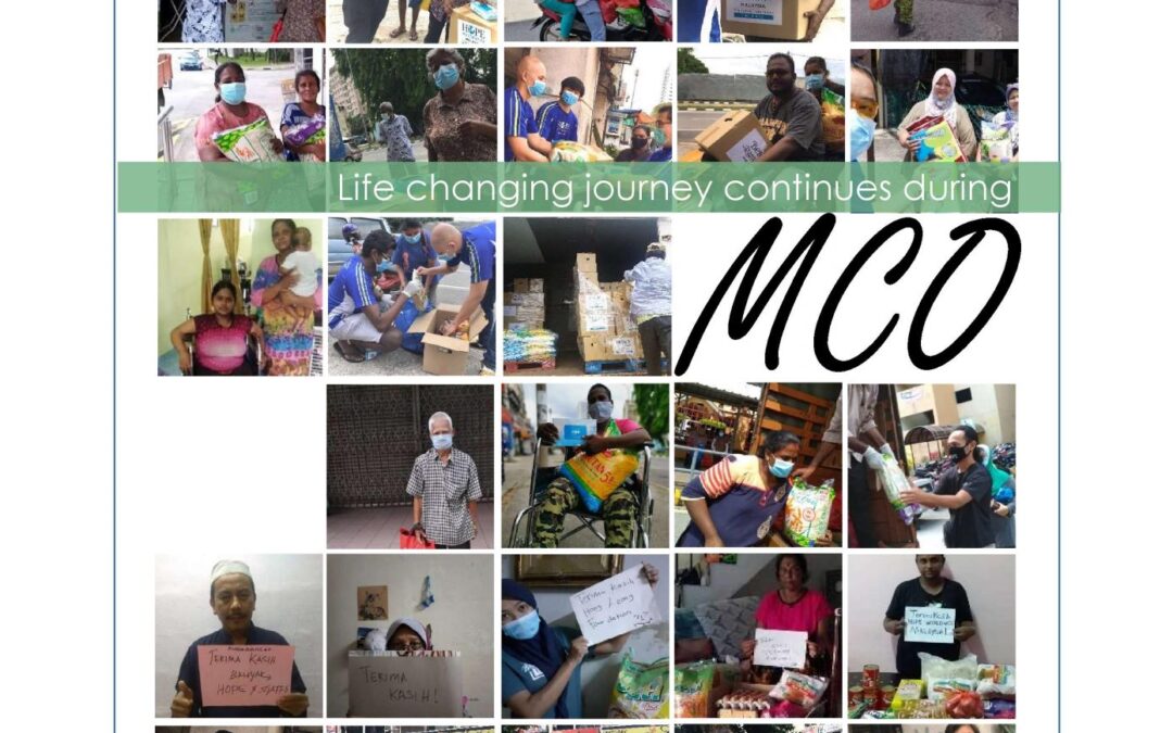 HOPE worldwide Malaysia MCO & CMCO Food Aid Reaches 1479 families nationwide
